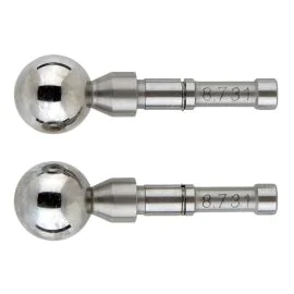 Mitutoyo 124-820 Gear Tooth Micrometer Ball Anvil and Spindle Tip, ø8.731 mm