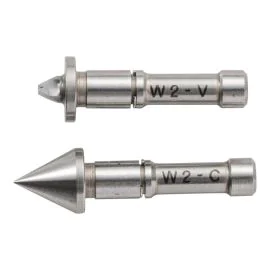 Mitutoyo 126-812 Screw Thread Micrometer Anvil and Spindle Tip, 55° Whitworth, 48 - 40 TPI