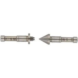 Mitutoyo 126-815 Screw Thread Micrometer Anvil and Spindle Tip, 55° Whitworth, 24 - 18 TPI