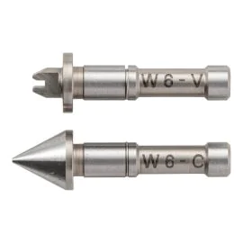 Mitutoyo 126-816 Screw Thread Micrometer Anvil and Spindle Tip, 55° Whitworth, 18 - 14 TPI