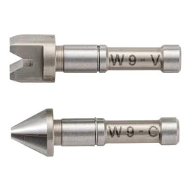 Mitutoyo 126-819 Screw Thread Micrometer Anvil and Spindle Tip, 55° Whitworth, 7 - 4.5 TPI