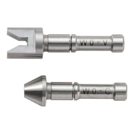 Mitutoyo 126-820 Screw Thread Micrometer Anvil and Spindle Tip, 55° Whitworth, 4.5 - 3.5 TPI