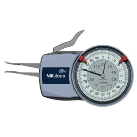 Mitutoyo 209-300 Coolant Proof Inside Dial Caliper Gauge, Range 2.5-12.5mm, Graduation 0.005mm, Reach 12mm