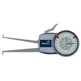 Mitutoyo 209-304 Coolant Proof Inside Dial Caliper Gauge, Range 30-50mm, Graduation 0.01mm, Reach 85mm