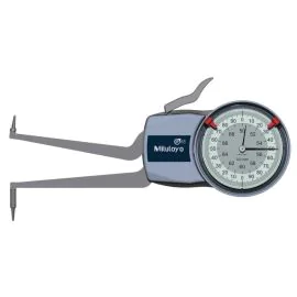 Mitutoyo 209-306 Coolant Proof Inside Dial Caliper Gauge, Range 50-70mm, Graduation 0.01mm, Reach 85mm