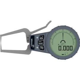 Mitutoyo 209-926 Wireless Charging Digimatic Coolant Proof Outside Caliper Gauge, Range 0-15mm, Resolution 0.001mm, Reach 45mm