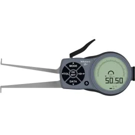 Mitutoyo 209-938 Digimatic Coolant Proof Inside Caliper Gauge, Range 30-50mm, Resolution 0.001mm, Reach 85mm