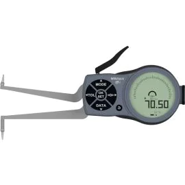 Mitutoyo 209-940 Digimatic Coolant Proof Inside Caliper Gauge, Range 50-70mm, Resolution 0.001mm, Reach 85mm