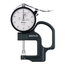 Mitutoyo 7305A Dial Thickness Gauge, Range 0-20mm, Graduation 0.01mm, Throat Depth 30mm