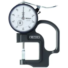 Mitutoyo 7316A Dial Groove Depth Thickness Gauge, Range 0-0.5", Graduation 0.001"