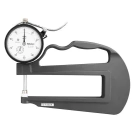 Mitutoyo 7322A Dial Thickness Gauge, Range 0-1", Graduation 0.001", Throat Depth 120mm