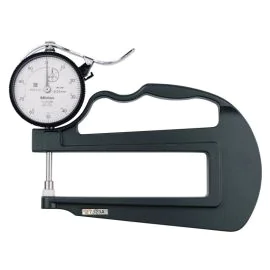 Mitutoyo 7323A Dial Thickness Gauge, Range 0-20mm, Graduation 0.01mm, Throat Depth 120mm