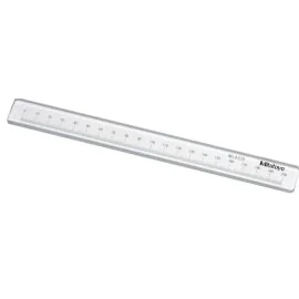 Mitutoyo 172-118 Reading Scale, 200mm, Graduation 0.5mm, for Profile Projectors