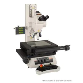 Mitutoyo 176-898-13 MF-UK3017D High-Power Measuring Microscope, XY Stage Travel 300 x 170mm, Motor-Driven Z-Axis Scale, Brightfield/Darkfield