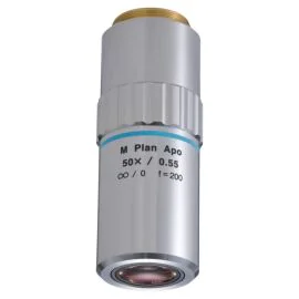 Mitutoyo 378-805-3 M Plan Apo 50X Objective, NA 0.55, WD 13.0mm