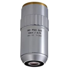 Mitutoyo 378-836-7 BD Plan Apo 100X Objective, NA 0.70, WD 6mm