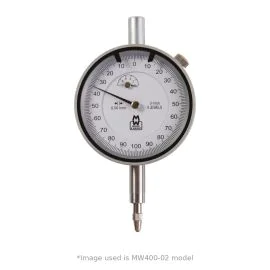 Moore & Wright MW400-01 Dial Indicator, Range 0-1mm, Graduation 0.001mm