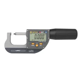 Sylvac 803-0309 S_Mike PRO Smart Crimp Height Micrometer, Range 0-25mm, Resolution 0.001mm, IP67, Bluetooth