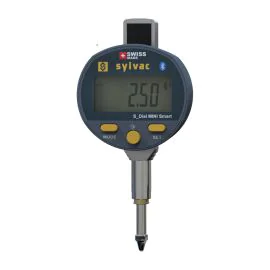 Sylvac 805-6123 S_Dial MINI Smart Digital Indicator, Range 12.5mm, Resolution 0.01mm, Bluetooth, IP67