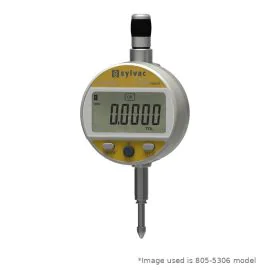 Sylvac 805-6307 S_Dial WORK Analog Nano Smart Digital Indicator, Range 12.5mm, Resolution 0.0001mm, Bluetooth, IP54