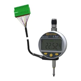 Sylvac 805-7301 S_Dial WORK PLC Digital Indicator, Range 12.5mm, Resolution 0.001mm, IP67, PLC/RS485