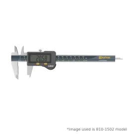 Sylvac 810-1507 S_Cal EVO Basic Digital Caliper, Range 0-150mm, Resolution 0.01mm, IP67, Round Depth Rod