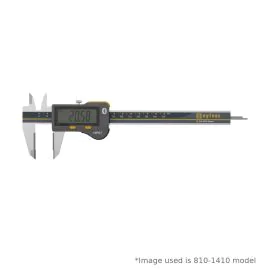 Sylvac 810-1529 S_Cal EVO Carbide Digital Caliper, Range 0-200mm, Resolution 0.01mm, IP67, Flat Depth Rod, Bluetooth