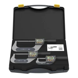 Sylvac 903-1306 S_Mike PRO Smart Digital Micrometer Set, Range 0-102mm, 3 Pieces, Bluetooth