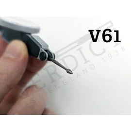 Verdict V61 Screw-in Stylus (109/02610), Length 0.770", Pear Shaped