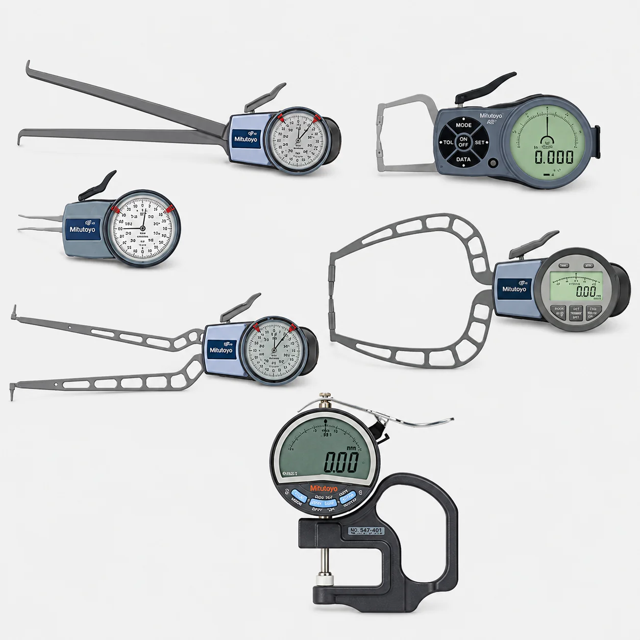 Thickness Gauges, Caliper Gauges