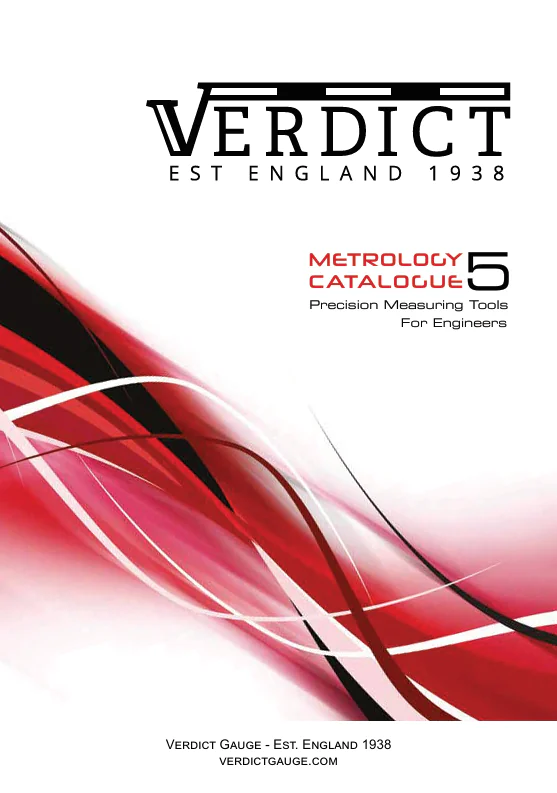Verdict Gauge Metrology Catalogue 5: precision measuring tools for engineers